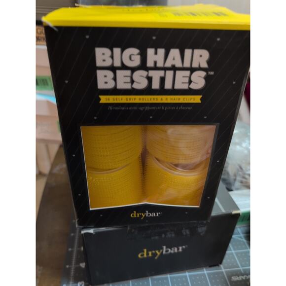 Drybar Other - Drybar Big Hair Besties Rollers Set 16 Self Grip Rollers Only 2 Clips